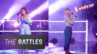 The Battles Maddy Thomas v Claudia Harrison ‘Dreams’  The Voice Australia 2020 [upl. by Arek]