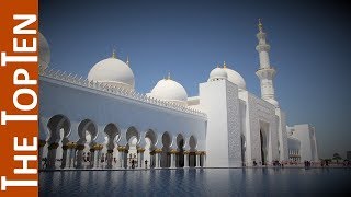 The Top Ten Largest Mosques in the World [upl. by Acirej]