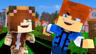 Minecraft Daycare  RACING TINA  Minecraft Roleplay [upl. by Ahsote164]