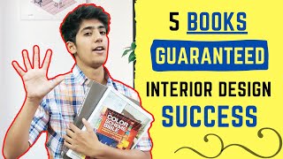 5 Interior Design Books To Be Successful [upl. by Eylhsa240]