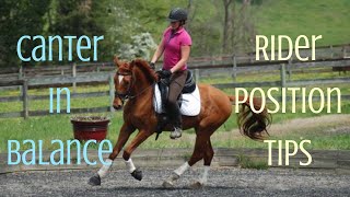 How to ride the canter with balance [upl. by Mayeda]