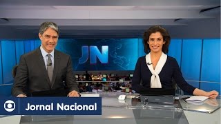 Jornal Nacional novo cenário mais amplo e interativo está no ar [upl. by Siradal]