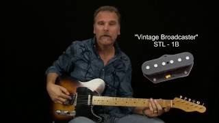 Seymour Duncan Broadcaster amp Vintage 54 Pickup Review [upl. by Muhcan]