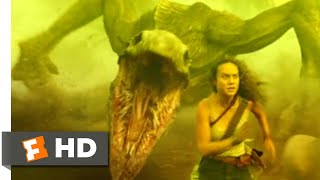 Kong Skull Island 2017  Skullcrawler Pit Scene 610  Movieclips [upl. by Thema]