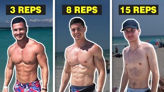 The Best Rep Range for MUSCLE SIZE according to science [upl. by Kirred]