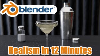 Achieving Realism In 12 Minutes  Blender Tutorial [upl. by Kcirret288]