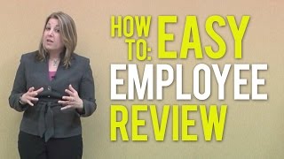 Employee Performance Review  An Easy HowToGuide [upl. by Raseta659]