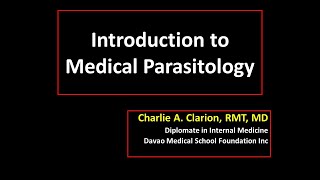 Introduction to Parasitology [upl. by Jotham]