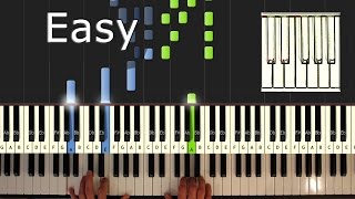 Yiruma  Kiss The Rain  Piano Tutorial Easy  How To Play Synthesia [upl. by Nylessoj]