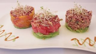 Tuna Tartare 3 Ways [upl. by Enirehs]