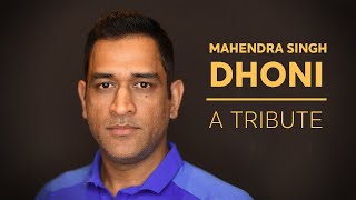 A tribute to MS Dhoni [upl. by Nannah118]