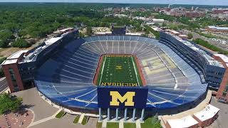 University of Michigan drone video [upl. by Halika]