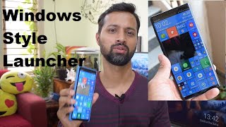 Best android launcher 2020  Windows Phone Launcher for android   Square Home Launcher 3 [upl. by Enyawad]