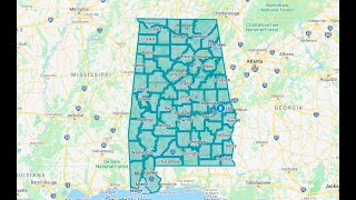 Create a county map of your state in Google My Maps  QGIS [upl. by Lawry695]