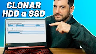 Cómo CLONAR DISCO DURO a SSD sin Reinstalar Windows [upl. by Joe278]