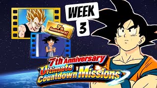 USE A SUPPORT MEMORY HOW TO COMPLETE THE 77 SUMMON TICKET BASIC MISSIONS WEEK 3 DBZ DOKKAN BATTLE [upl. by Yelrebmyk807]