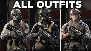 All Operator Outfits amp Uniforms UPDATED  Call of Duty Modern Warfare [upl. by Ruelle]