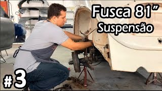 Suspensão confortável em fusca  Fusca 81 3 [upl. by Ahsaz93]