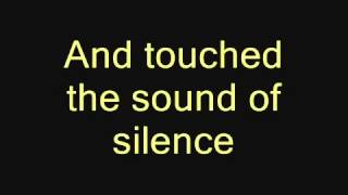 Simon amp Garfunkel  The Sound of Silence  Lyrics [upl. by Ahsaenat]