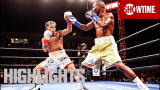 John Riel Casimero vs Guillermo Rigondeaux Highlights  SHOWTIME CHAMPIONSHIP BOXING [upl. by Syverson919]