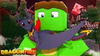 BABY VAMPIRE DRAGON  Minecraft DragonFire Official 3 [upl. by Notnilk5]