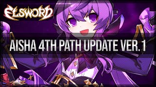 Elsword Official  Aisha 4th Path Teaser Trailer [upl. by Ahsienek]