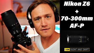 AFP Nikkor 70300mm F4556E ED VR lens paired with the Nikon Z6  Thoughts [upl. by Akeret574]