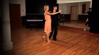 How to Do a Foxtrot Promenade Step  Ballroom Dance [upl. by Rhine]