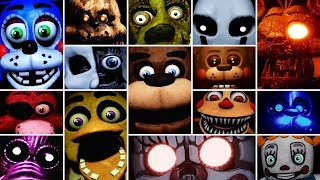 FNAF VR Help Wanted  All Jumpscares [upl. by Ahsinaw]