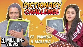 Sumedh Mudgalkar And Mallika Singh aka Radha And Krishna Take Pictionary Challenge  Radhakrishn [upl. by Esirahs]