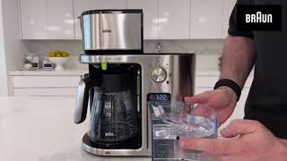 Braun MultiServe Coffee Machine  How To Prime Your Machine [upl. by Herculie925]