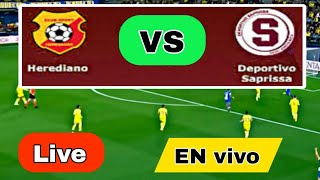 HEREDIANO VS SAPRISSAA EN VIVO ⚽ JORNADA 5 PRIMERA DIVISION [upl. by Orji584]