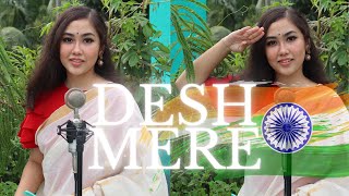 DESH MERE  FEMALE VERSION   BHUJ  THE PRIDE OF INDIA  ARIJIT SINGH  AJAY D COVER  NEHA BARUA [upl. by Atyekram]