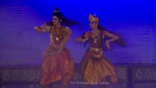 Shiva Parvathi  Ananda Thandavam  Vana Virata Vijayam 2014  Anitha Guha  Bharatanatyam Dance [upl. by Anileva]