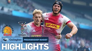 Exeter v Harlequins  FINAL HIGHLIGHTS  Gallagher Premiership 202021 [upl. by Nallad]