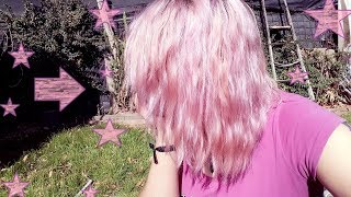 ¡Atrévete Haz Tinte Rosa Pastel En Casa💜 [upl. by Lali]