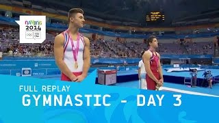 Gymnastics Artistic  Mens Individual All Around  Full Replay  Nanjing 2014 Youth Olympic Games [upl. by Legra]