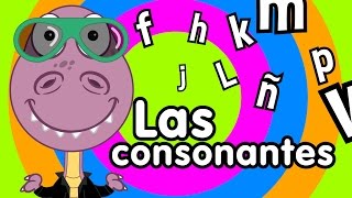 Canción de las consonantes  Canciones Infantiles [upl. by Anhoj]