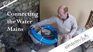 Installing and Connecting new Water Mains  DIY [upl. by Carmella]