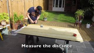 MAKING A GARDEN GATE WITH BASIC TOOLS [upl. by Eastman]