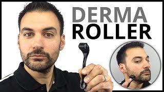 Derma Roller  Patchy Beard Growth Solution [upl. by Solakcin]