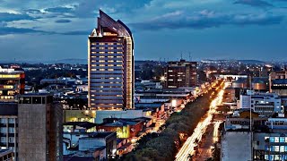 LUSAKA ZAMBIA  HD AERIAL VIEW [upl. by Rior]