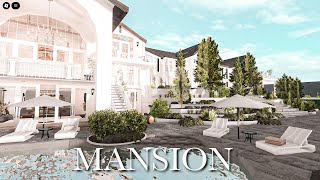 BLOXBURG MANSION BUILD 10 BEDROOMS [upl. by Cirone82]