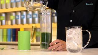 How to Make an Iced Matcha Green Tea  DAVIDsTEA [upl. by Eerihs680]