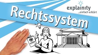 Das deutsche Rechtssystem einfach erklärt explainity® Erklärvideo [upl. by Alyekahs803]