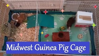 Midwest Guinea Pig Cage Unboxing And Setup [upl. by Heimlich]