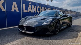 MASERATI MC20 SOUND AND ACCELERATION [upl. by Ebbarta]