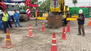 Mobile Crane Operator Practical Exam [upl. by Morocco]