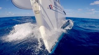 Offshore Sailing  6 Days to Caribbean [upl. by Ahserkal]