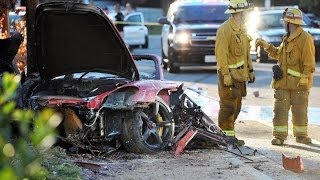 Paul Walker Car Crash Rare Live Footage fast and the furious actor dead [upl. by Taro494]